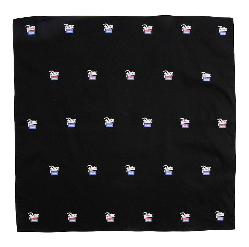 Patta Soundsystem x Smib Allover Printed Bandana Black