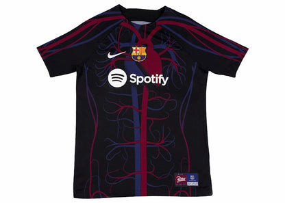 Patta x Barcelona FC Culers del Món Kids Pre-Match Jersey Black/White