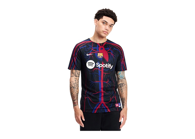 Patta x Barcelona FC Culers del Món Pre-Match Jersey Black/White
