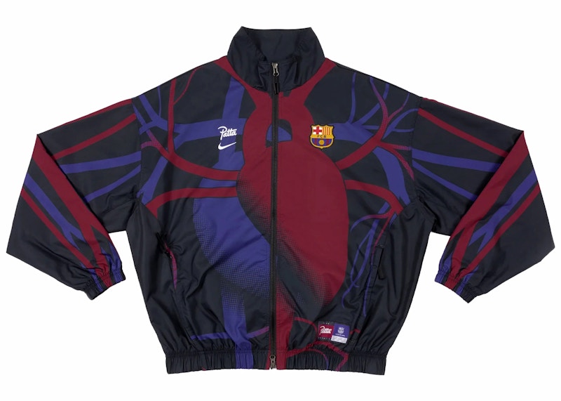 Patta x Barcelona FC Culers del Món Track Jacket Black/White