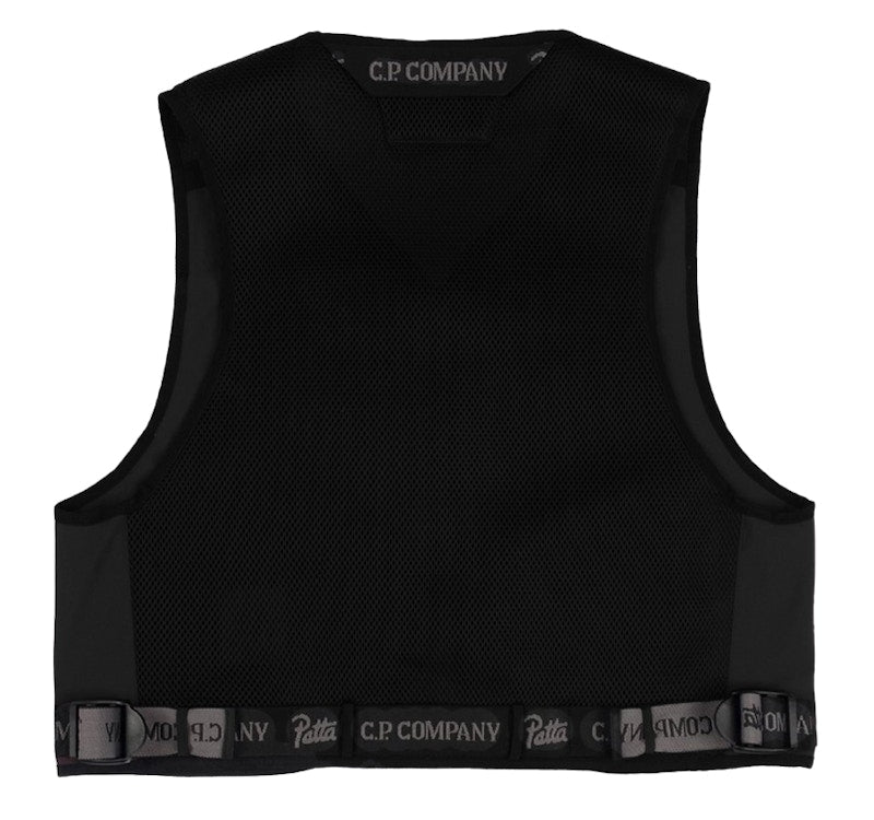 Patta x C.P. Company Utility Vest Black