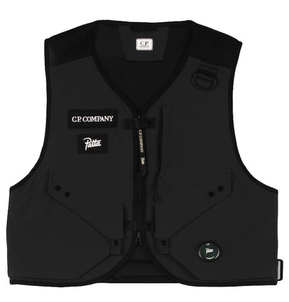 Patta x C.P. Company Utility Vest Black