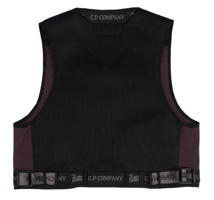 Patta x C.P. Company Utility Vest Raisin