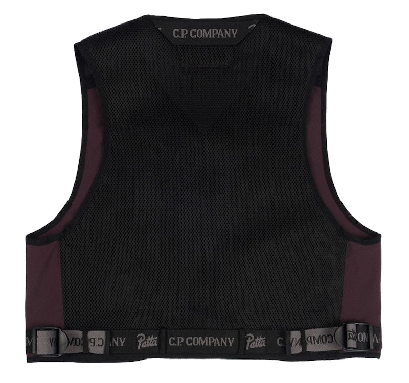 Patta x C.P. Company Utility Vest Raisin