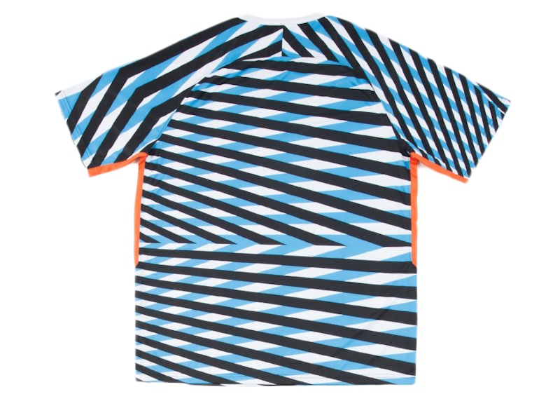 Patta x Dekmantel 2019 Football Jersey Malibu Blue/Black/White