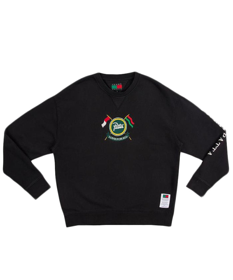 Patta x Tommy Jeans Crewneck Sweatshirt Black