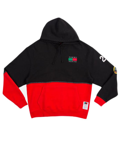 Patta x Tommy Jeans Hooded Sweatshirt Black/High Risk Red