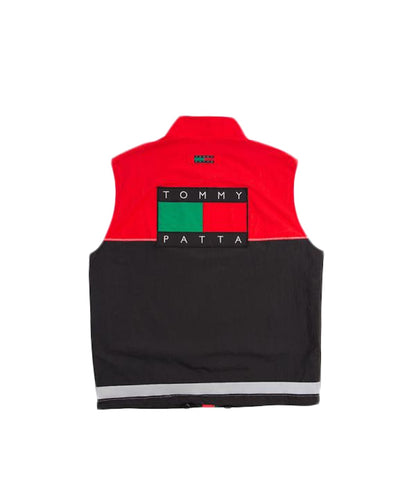 Patta x Tommy Jeans Vest Black/High Risk Red