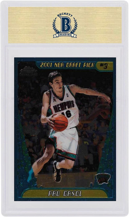 Pau Gasol 2001 Topps Chrome Rookie #131 (PSA or BGS Graded)