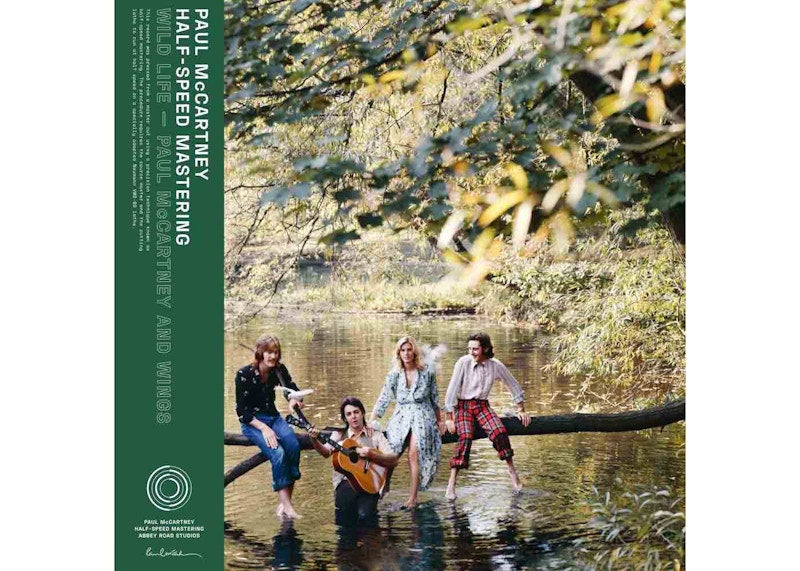Paul McCartney & Wings Wild Life (50th Anniversary - Indie Edition) (Half-Speed Mastering) 2XLP Vinyl Black