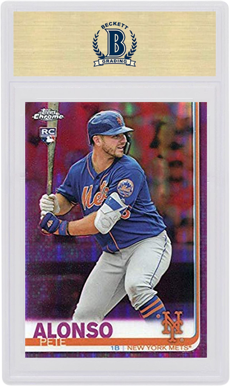 Pete Alonso 2019 Topps Chrome Rookie Pink #204 (PSA or BGS Graded)