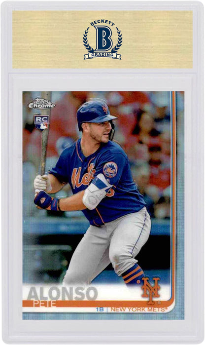 Pete Alonso 2019 Topps Chrome Rookie Refractor #204 (PSA or BGS Graded)