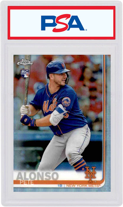 Pete Alonso 2019 Topps Chrome Rookie Refractor #204 (PSA or BGS Graded)
