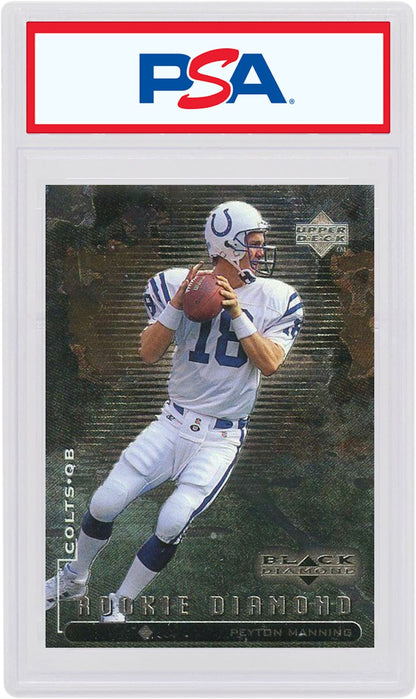 Peyton Manning 1998 Upper Deck Black Diamond Rookie #91 (PSA or BGS Graded)