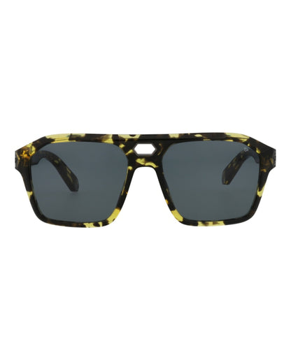 Philipp Plein Aviator-Frame Acetate Sunglasses Havana Smoke (SPP072M-57-0709)