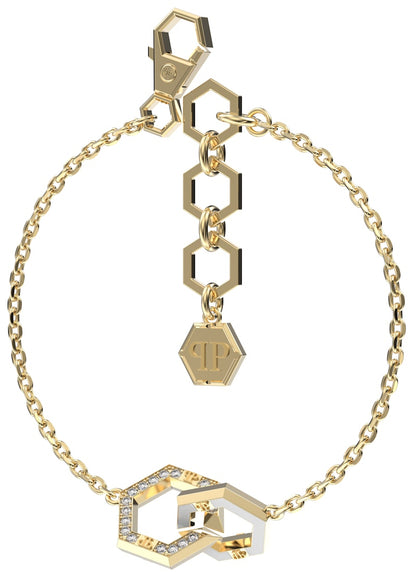 Philipp Plein Legacy Cable Chain Bracelet Gold