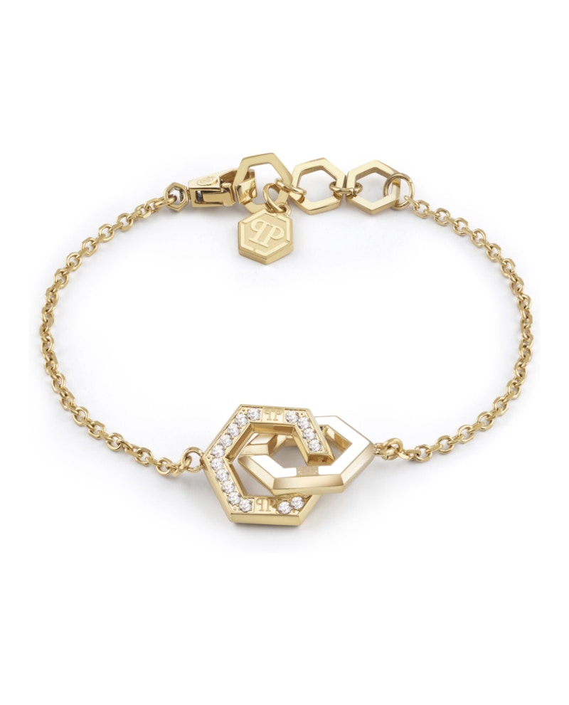 Philipp Plein Legacy Cable Chain Bracelet Gold