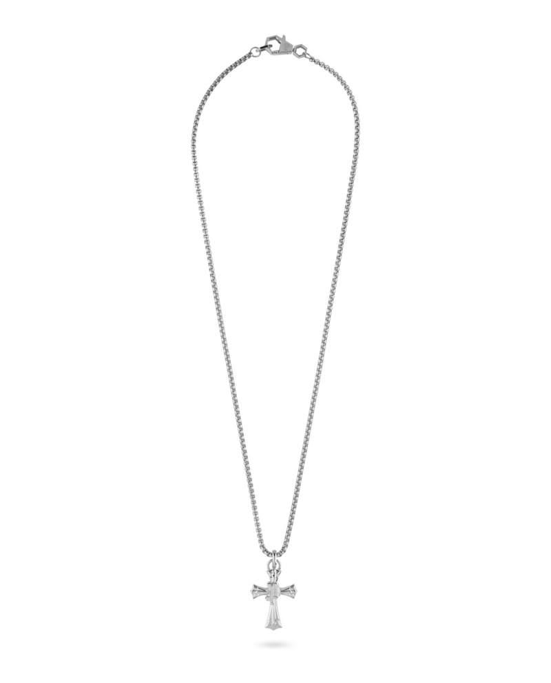 Philipp Plein Plein Valentine Box Chain Necklace Stainless Steel