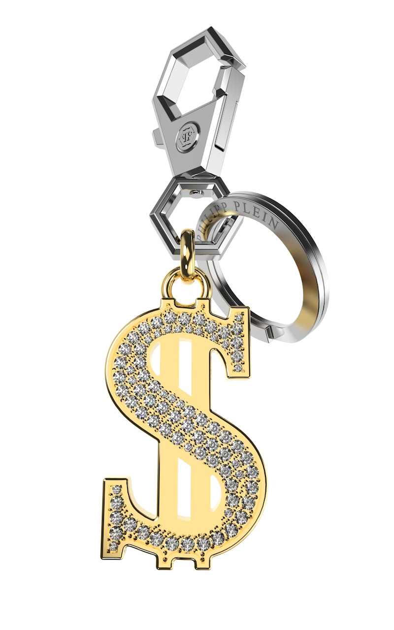 Philipp Plein Plein Valentine Keychain Two Tone