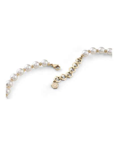Philipp Plein Rhapsody Crystal Necklace Gold