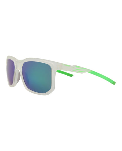 Philipp Plein Square-Frame Injection Sunglasses CRYSTAL CRYSTAL GREEN (SSP011-56-881Z)