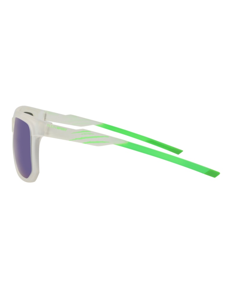 Philipp Plein Square-Frame Injection Sunglasses CRYSTAL CRYSTAL GREEN (SSP011-56-881Z)