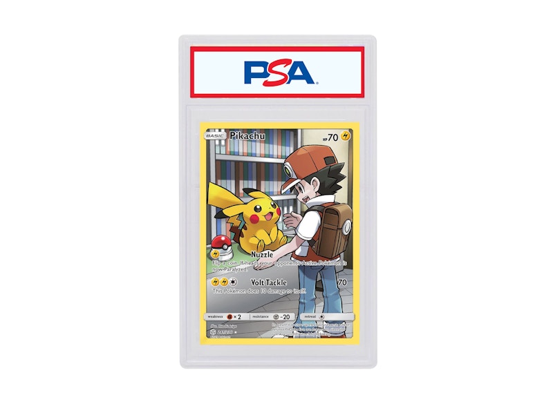 Pikachu 2019 Pokémon Sun & Moon Cosmic Eclipse Full Art Secret Rare #241/236 (PSA or BGS Graded)