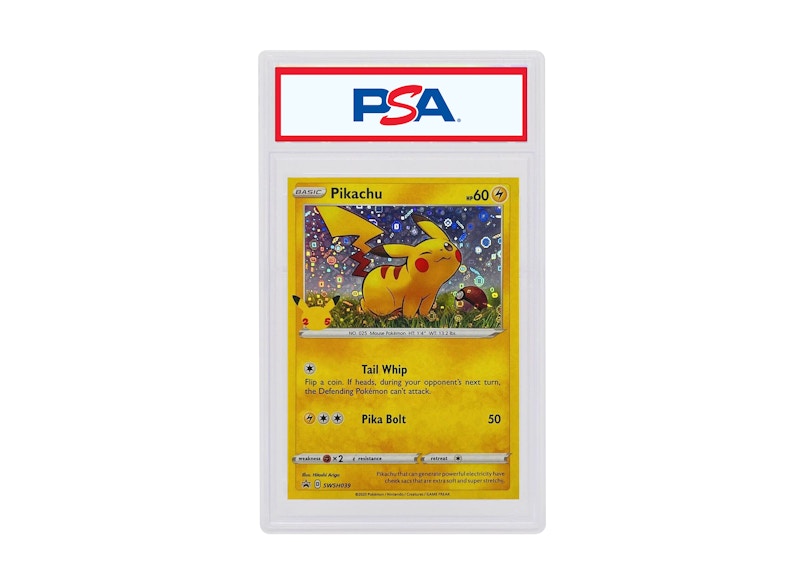 Pikachu-Holo 2020 Pokémon Sword & Shield General Mills 25th Anniversary Promo #039 (PSA or BGS Graded)