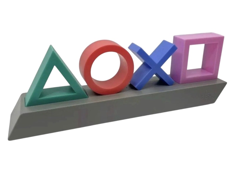 Playstation Icons Light Grey Base