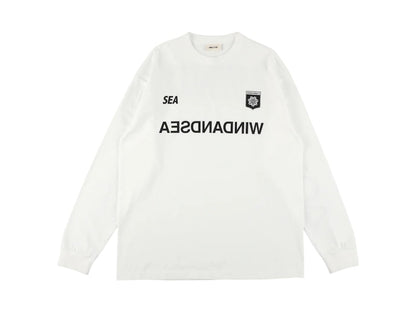 Playstation x Wind and Sea LS Tee White