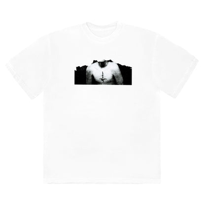 Playboi Carti Black Leather Devil T-shirt White