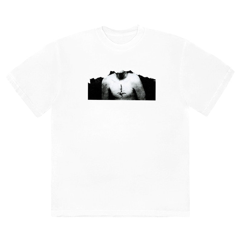Playboi Carti Black Leather Devil T-shirt White