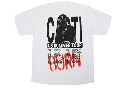 Playboi Carti Burn Tee White