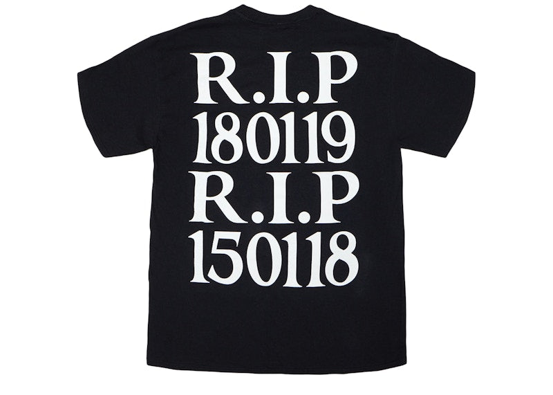 Playboi Carti Die Lit Tour RIP Tee Black