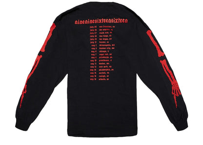 Playboi Carti Die Lit Tour Ribcage Longsleeve Black