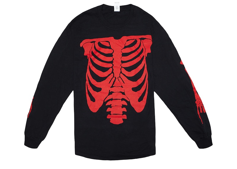 Playboi Carti Die Lit Tour Ribcage Longsleeve Black