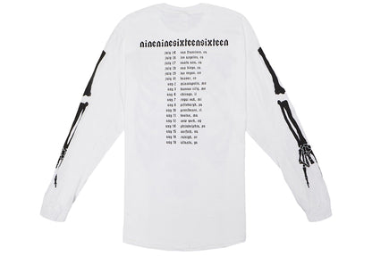 Playboi Carti Die Lit Tour Ribcage Longsleeve White