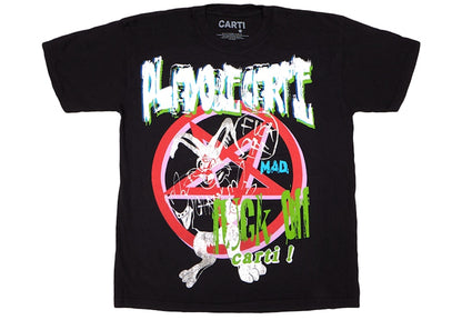 Playboi Carti Fuck Off Tee Black
