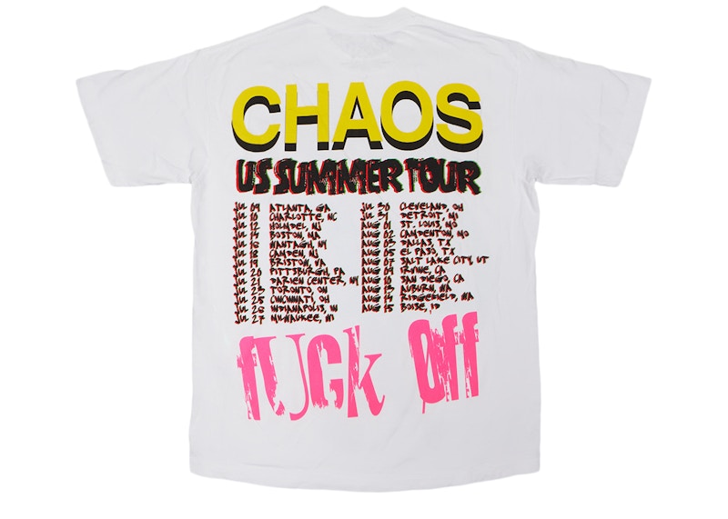 Playboi Carti Fuck Off Tee White
