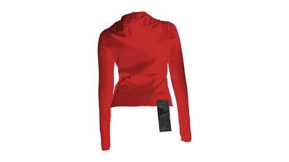 Playboi Carti Iam Double Zip V Top Red