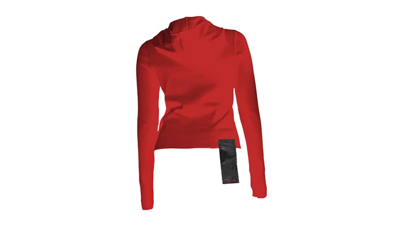 Playboi Carti Iam Double Zip V Top Red