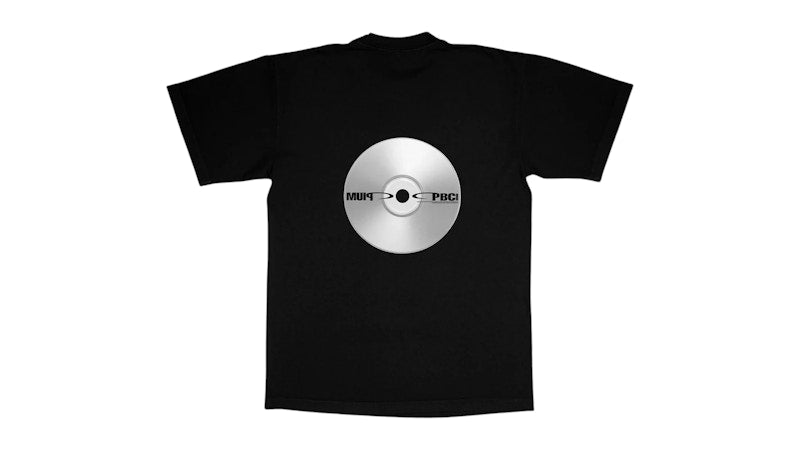 Playboi Carti Iam Silver Disc Tee Black
