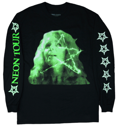 Playboi Carti Neon Tour L/S T-shirt Black