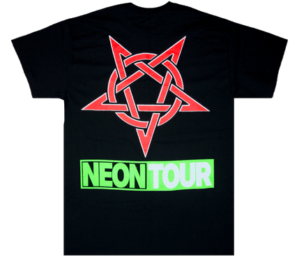 Playboi Carti Neon Tour T-shirt Black
