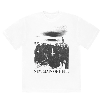 Playboi Carti New Maps Of Hell Poppy Tee White