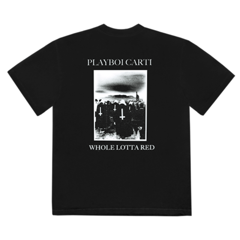 Playboi Carti New Maps Of Hell Tee Black