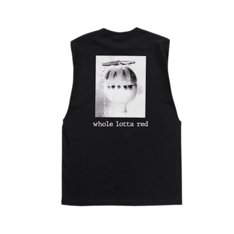 Playboi Carti Poppy Sleeveless Tee Black