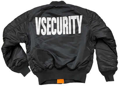 Playboi Carti Vsecurity Narcissist Tour Bomber Jacket Black