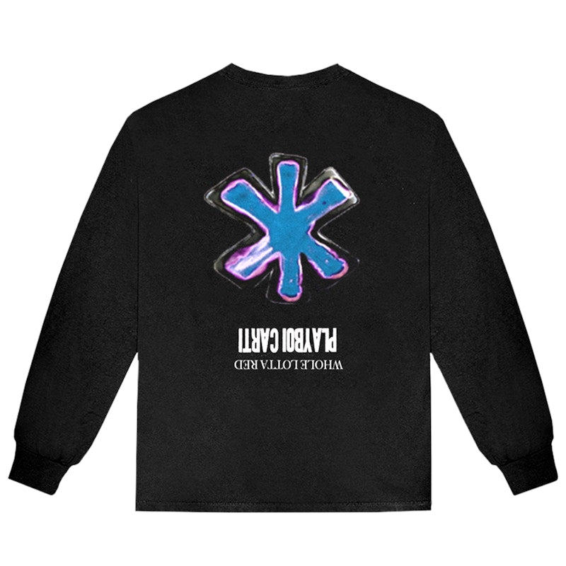 Playboi Carti Whole Lotta Red Longsleeve T-Shirt Black