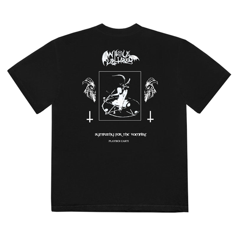Playboi Carti Whole Lotta Red Sympathy for the Vampire T-shirt Black